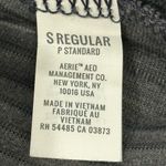 Aerie  Groove On Flared Pants Velvet Ribbed High Rise Gray Small New Lounge Boho Photo 10