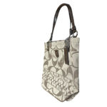 Coach  Alex Tan Brown Sateen Signature Tote Shoulder Bag Purse 14449 w/ Hang Tag Photo 4