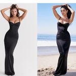 House Of CB  'Stefania' Black Corset Maxi‎ Dress Size XL A-C NWOT Photo 1