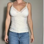 Aerie  Y2K White Lace Cami Size XS Photo 2