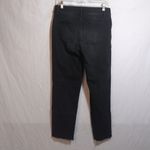 Spanx  Straight Leg Ankle Jeans Vintage Black 20355R Pull On Size M Photo 7