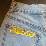 Urban Outfitters  BDG Jean Shorts Size 26 Patchwork Embroidered Boho Hippie Retro Photo 5