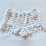 LULU’S White Lace Shorts 10” Size XS Photo 4