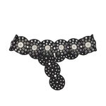 Tularosa  Rhapsody Disc Belt in Black New Womens Western Silver Photo 1