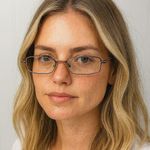 Unisex Thin Metal Rectangle Reading Frame Glasses Black Photo 0