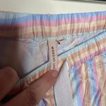 Morgan Lane  Chantal pajama Pant in baby rainbow stripe sz M Photo 1