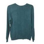 Charter Club  Luxury Women's Sz Medium 100% Cashmere Green Crewneck Sweater New Photo 3