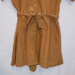 Free People OB977924 No Plans Romper in Brown Photo 4