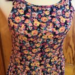 Bright Floral Feminine Ruffled Sun Dress Size XS Photo 4