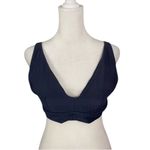 Aerie ✨ Swim Scoop Ribbed Wave Navy Sz Small Bikini✨ Photo 2