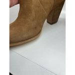 Sole Society  Tan Brown Booties Women Size 11 Block Heel Cowboy Western Photo 3