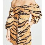 Revolve Hofmann Copenhagen tiger animal print dress Golden Hour NWOT Photo 0
