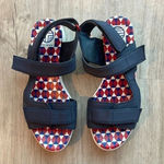 Tory Burch Tory Sport Velcro Sandals Navy sz 7.5 (runs small) Photo 1