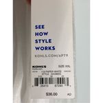 Apt. 9  Women's Pull On High-Low hem Maxi Skirt Paper White Size XXL NWT Photo 6