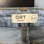 OAT high rise Lightwash crop ankle Jean size 8 Blue Photo 5