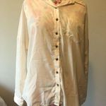 Forever 21 Cream Silky Blouse Photo 0