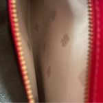 Kate Spade  Leila Convertible Wristlet Wallet Purse Pebble Leather Pink Clutch Photo 5