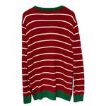 Ugly Christmas Sweater Women’s XL Holiday Sweater Polar Bear Santa & Reindeer Photo 2