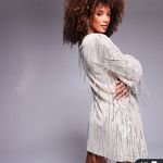 ASOS Jaded Rose Fringe Sequin Mini Dress Photo 2