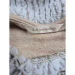 Soft Surroundings Apres Tunic Ribbed Cowl Neck Faux Fur Trim Long Sleeve M Photo 4