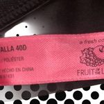 Fruit of the Loom  black bra Nwot Photo 4
