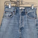 AGOLDE jeans 90’s pinch waist organic cotton distressed button fly Photo 1