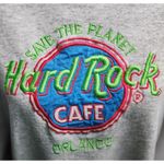 Hard Rock Cafe Orlando Sweatshirt Pullover Crew Neck Embroidered XL Blue Photo 1