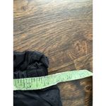 Ganni Black Washed Satin Pocket Pants Size 36 Photo 7