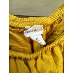 Hem & Thread M  Yellow Crop Top Photo 4