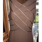 Patra Beige Mother Of Bride Dress Two Piece Long Sleeve Embellished Neckline12 Tan Size 12 Photo 10