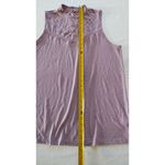 Torrid Studio Crepe Mock Neck Crochet Embroidered Yoke Top size 1 Photo 7