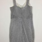 Ann Taylor  Pinstripe Sleeveless Sheath Dress Sz 4 Photo 2