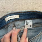 Eunina  high rise jean shorts  Photo 5