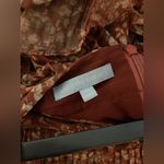 Antonio Melani  Floral Tiered Maxi Skirt with Belt Size 12 Photo 3