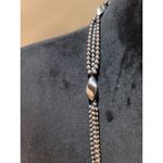 Women's Hematite Beaded Necklace Elegant Multi Strand Magnetic Bead Jewelry Brown Photo 5