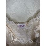 Heiress Lace Trim Slip Dress Lingerie Boudoir Soft Girl Tan Photo 2