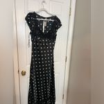 Free People  Butterfly Babe Midi Dress in Black And White Comb Photo 3