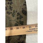 Christopher & Banks  Womens Blazer Jacket Green Floral Long Sleeve Pockets L Photo 7