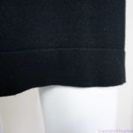 Tart black and grey stripe bodycon sweater dress, size XS Photo 13