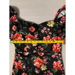 Symphony Floral Body Con Dress S Wedding Party Special Occasion Coquette Girl Photo 5