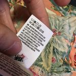 American Eagle  90s Does 70s Floral Button Up Tie Front Shirt Photo 3