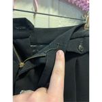 Madewell  Black Dress Pants Woman’s Size 16 - Flawed/ Missing Button Photo 4