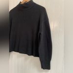 Lululemon Merino Wool-Blend Ribbed Turtleneck Sweater in Black Size 10 Photo 9