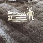 Smartwool  Quilted Long Sleeve Dress Womens‎ Diamond Peak Size XS Gray Black Photo 9
