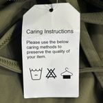 Olive Green Sweat Rehab Bodysuit Size L Photo 4