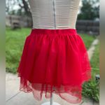 Spirit  Vibrant Red Skater Skirt large x-large XL L new tutu Photo 1