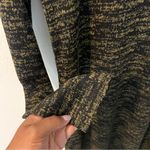 KAVU  Womens Size M Black & Green Geometric Printed Long Sleeve Knee Length Dress Photo 4