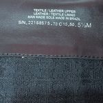 Tory Burch  Black Two Tone Mixed Media Leather Riding Boots Equestrian size 5.5 M Photo 11