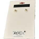 Oh darling, pierced coffee cup jewel tone, post earrings Photo 3