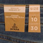 prAna Sienna Jean True Blue Mid-Rise Skinny Stretch Organic 10/30 Photo 5